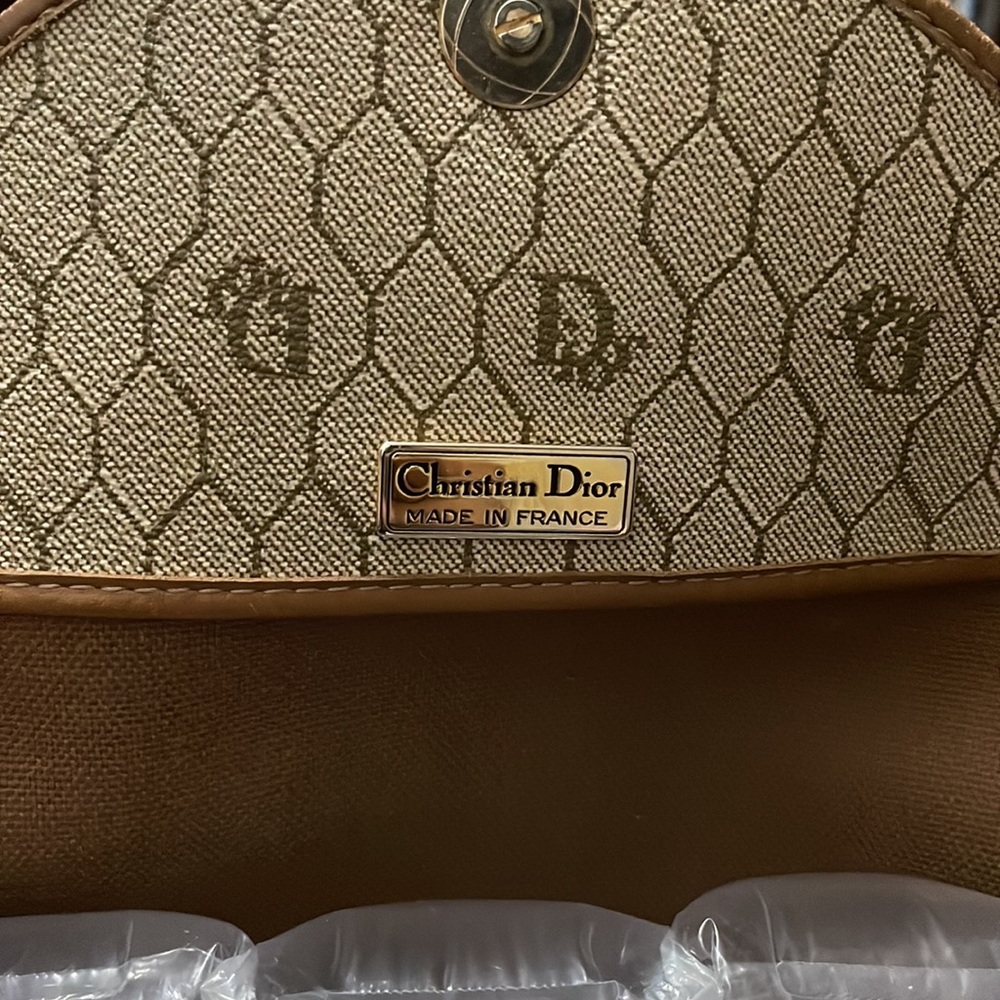Dior Vintage Half Moon Flap Crossbody - Picture 7 of 12